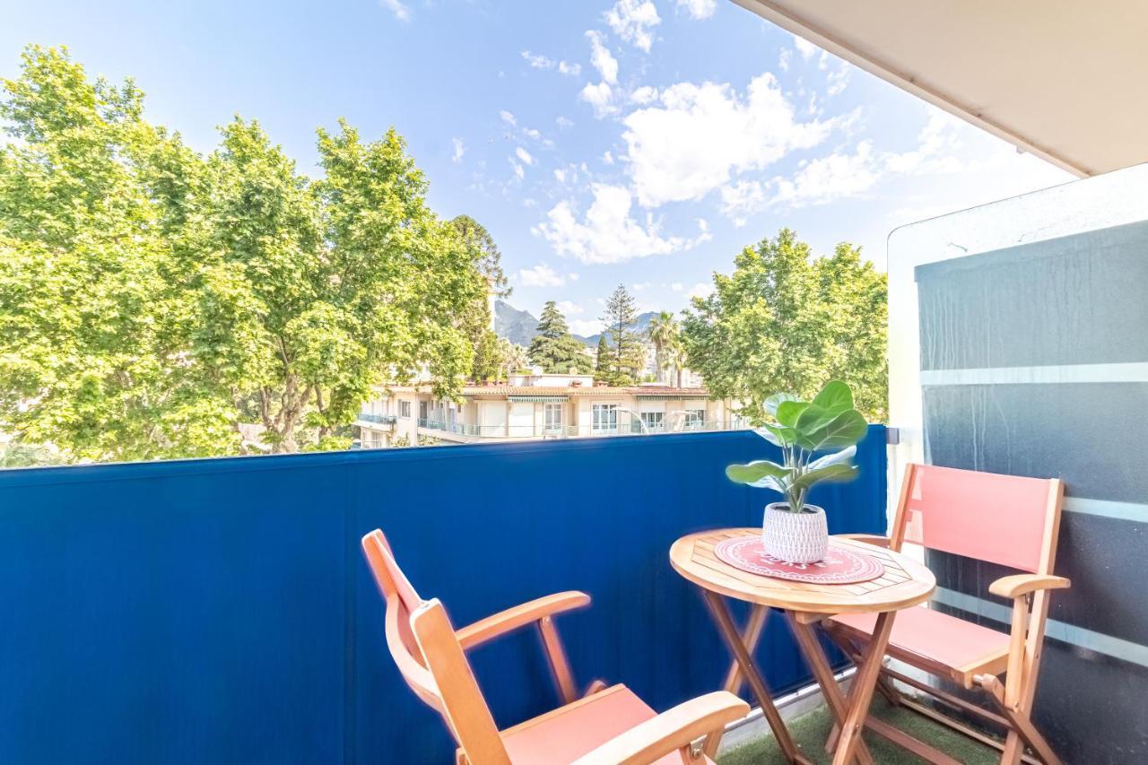 Le 182 Promenade Du Soleil Appartement Menton Buitenkant foto